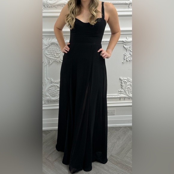 Jenny Yoo Black Harris Dress - Picture 7 of 7